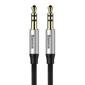 Kabel AUX (Baseus M30) Jack 3,5mm na Jack 3,5mm, 1,5m, barva černá