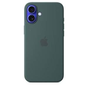 Silicone Case iPhone 16 PLUS Lake Green (blistr)