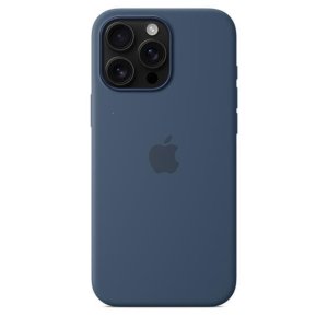 Silicone Case iPhone 16 PRO MAX Denim (blistr)