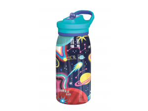 Nerezová termoláhev s pítkem Pop Kids Space 445 ml
