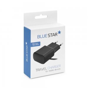 Cestovní nabíječ BlueStar micro USB 1A - s odnímatelným kabelem