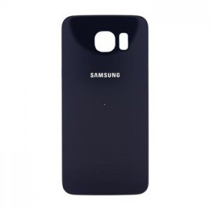 Samsung G920 Galaxy S6 kryt batérie + lepidlo čierny (tmavomodrý)