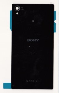 Sony Xperia Z1 C6903 kryt batérie + lepidlo čierny
