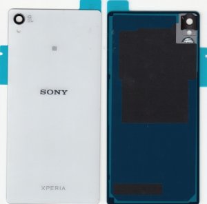 Sony Xperia Z3 D6603 kryt batérie + lepidlo biely