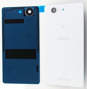 Kryt batérie Sony Xperia Z3 mini D5803 + lepidlo biely