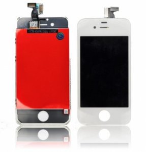 iPhone 4S + LCD dotykový panel biely Trieda A