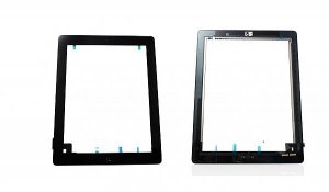 Touchpad Apple iPad 2 čierny originál + tlačidlo HOME + lepidlo