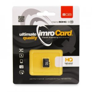 Pamäťová karta Micro SD IMRO 8GB Class 10 Blistr