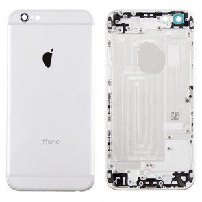 Kryt batérie + stred iPhone 6S 4,7 originálna farba strieborná / biela