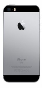 Kryt batérie + stredový iPhone SE originálna farba sivá