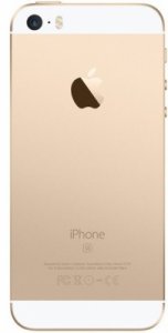 Kryt batérie + stredný iPhone SE originálnej zlatej farby