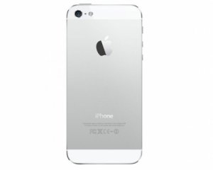 Kryt batérie + stredový iPhone 5S originálnej farby biely