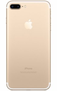 Kryt baterie + střední iPhone 7 PLUS gold