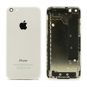 Kryt batérie + stred iPhone 5C originálnej farby biely