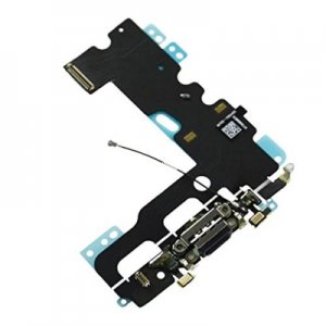 Flex iPhone 7 s nabíjacím konektorom čierny